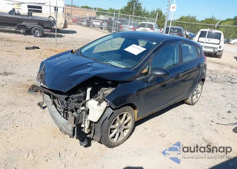 2019 Ford Fiesta Se из США, поврежденный, VIN 3FADP4EJ4KM115423